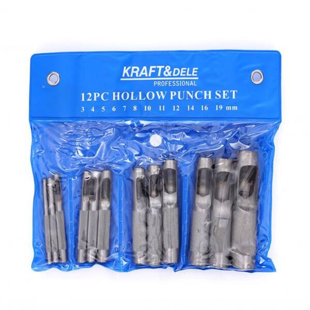 Wycinaki wybijaki do otworów 3-19mm KD11202