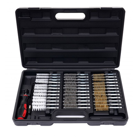 Zestaw szczotek do czyszczenia gniazd wtryskiwaczy 38 el. KD10047