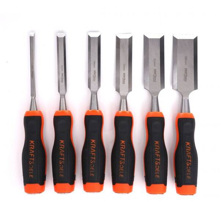 Zestaw dłut stolarskich 6 szt. 6.13.19,25,32mm KD11772