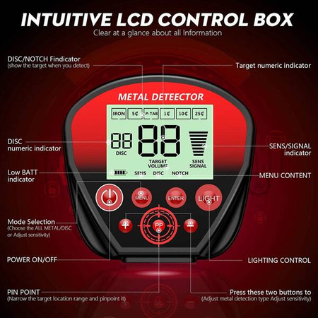 Wykrywacz metali detektor KD10414