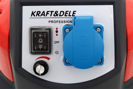 Odkurzacz przemysłowy dwukomorwy KD486 20L + 18L 1400W