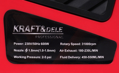 Pistolet natryskowy 600W 1000ml KD1654