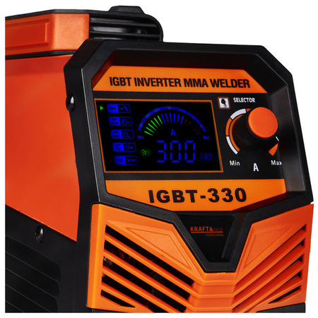 Spawarka inwertorowa MMA IGBT LIFT TIG LCD 300A KD1878