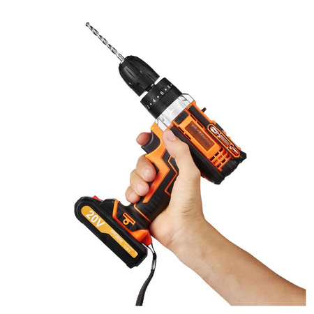 WKRĘTARKA AKUMULATOROWA Z AKCESORIAMI 2Ah KD3086