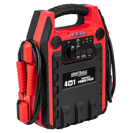 JUMP-STARTER 1200/600A 22Ah 12V+OŚW/KOMP. KD5346