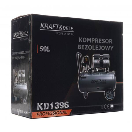 Kompresor bezolejowy 50L 8bar KD1396