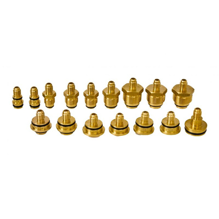 Zestaw adapterów do płukania klimatyzacji XXL 78 el. KD10063