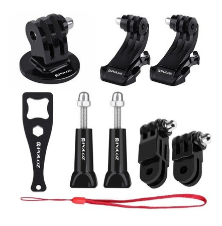 Zestaw 20 akcesoriów Puluz do kamer sportowych PKT18