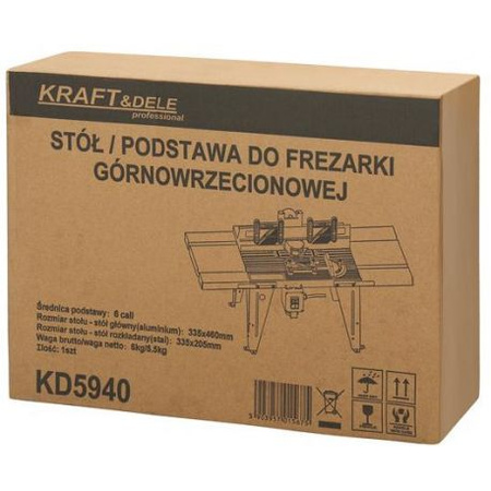 STÓŁ/PODSTAWA DO FREZARKI GÓRNOWRZECIONOWEJ KD5940