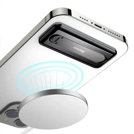 Uchwyt obrotowy Baseus Foldable Bracket do telefonu (czarny)