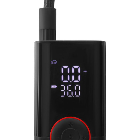 KOMPRESOR AKUMULATOROWY + LATARKA 85W 4000mAh KD5499