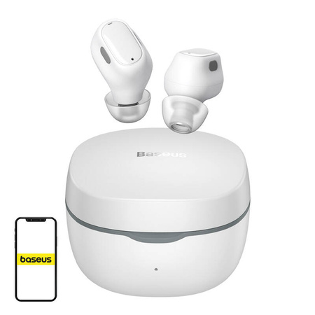 Słuchawki TWS Baseus Bowie WM01 (białe)