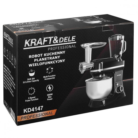 Robot kuchenny planetarny max 3000W / 5L KD4147