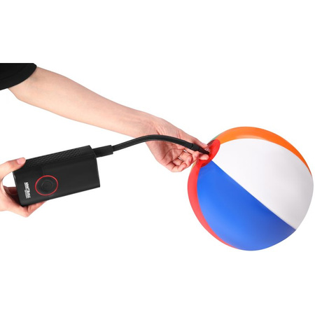 KOMPRESOR AKUMULATOROWY + LATARKA 85W 4000mAh KD5499