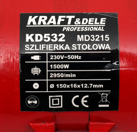 Szlifierka stołowa 1500W KD532