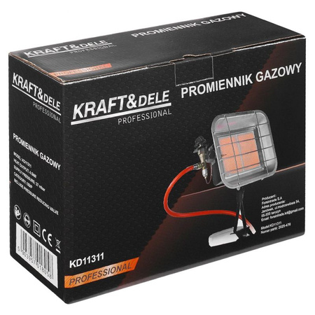 Promiennik gazowy 4,5kW KD11311