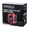 JUMP-STARTER 3400/1400A 12/24V+OŚWIETLENIE KD5345