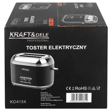 Toster Elektryczny 1000W KD4154