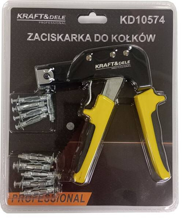 ZACISKARKA DO KOŁKÓW TYPU MOLLY - ZESTAW