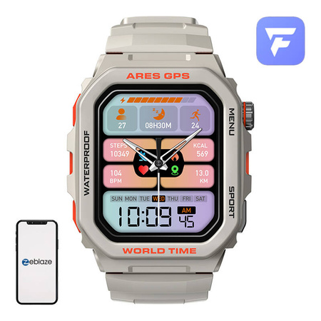 Smartwatch Zeblaze Ares GPS (biały)