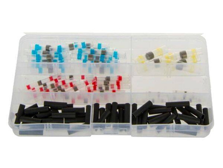 Koszulki rurki termokurczliwe z cyną 100szt. KD10490