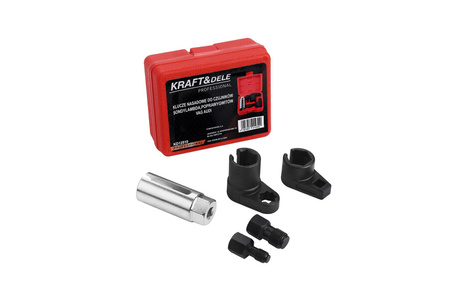 KLUCZE NASADOWE NASADKI DO CZUJNIKÓW SONDY LAMBDA POPRAWY GWINTÓW VAG AUDI KD12510