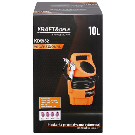 Piaskarka syfonowa 10L KD5932