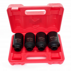 NASADKI UDAROWE 1/2" 6 KĄTNE 4 szt.