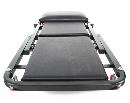 Leżak warsztatowy, siedzisko KD378 składane Leżanka