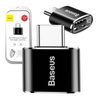 Adapter Baseus USB do USB Type-C 2,4A (czarny)