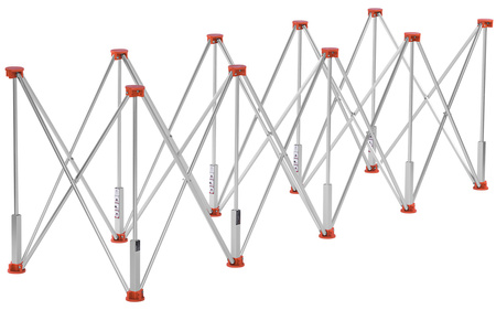 Stół glazurniczy 10 nóg 222x60x75cm KD11981