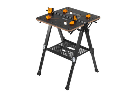 Stół Roboczy I Zaciskowy Składany 454KG Ładowność 70x65x92CM MDF KD11871