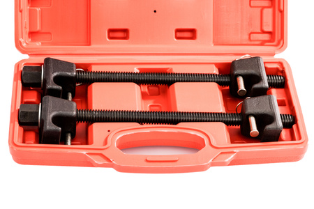 Ściągacz do sprężyn z zabezpieczeniem 260mm KD12523