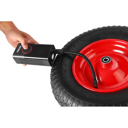 KOMPRESOR AKUMULATOROWY + LATARKA 85W 4000mAh KD5499