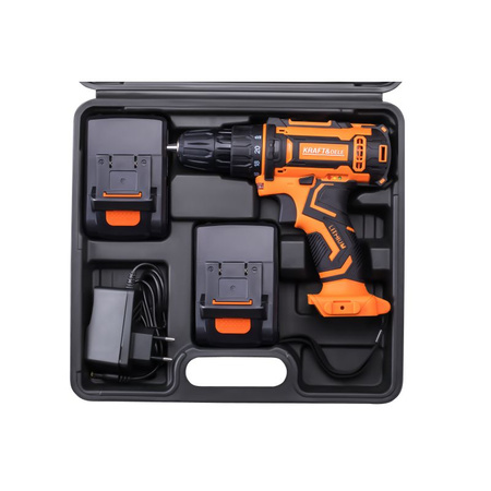 Zestaw wiertarko-wkrętarka 21V 2Ah + akcesoria KD3353