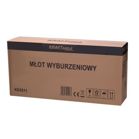 MŁOT WYBURZENIOWY 3200W 75J HEX-GAN KD3211