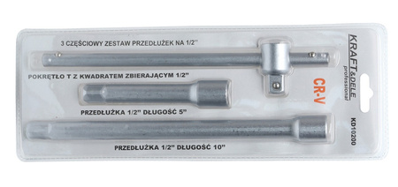 Przedłużki 3szt. 1/2" KD10200