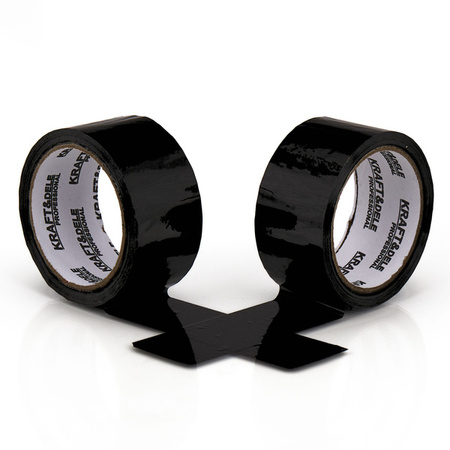 TAŚMA PAKOWA 48mmx45mm CZARNA KD11841 5szt.