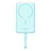 Powerbank magnetyczny Baseus Magnetic Mini 10000mAh, USB-C 30W MagSafe (niebieski)