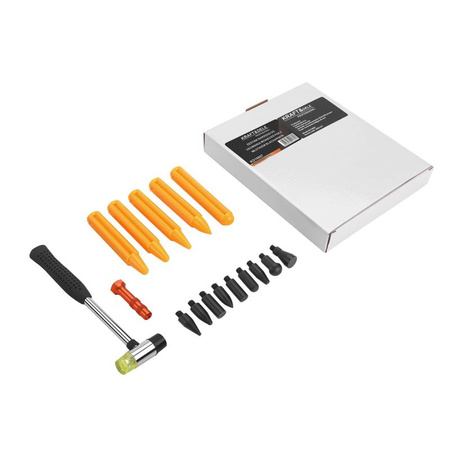 Zestaw do usuwania wgnieceń PDR z młotkiem blacharskim KD10667