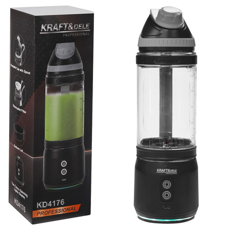 BLENDER AKUMULATOROWY USB-C 700ML 2x2500mAh KD4176