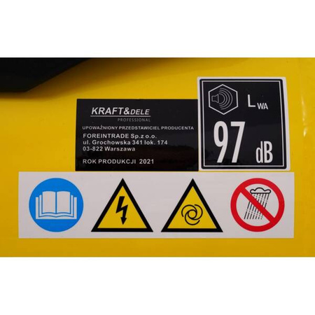 Kompresor bezolejowy 24L 8bar KD1416