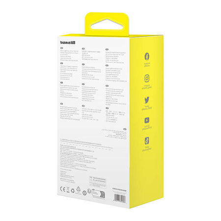 Samochodowy uchwyt Baseus LightChaser z ładowarką indukcyjną (czarny)