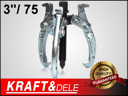 Ściągacz do łożysk 3-ramienny 3" 75mm KD1106