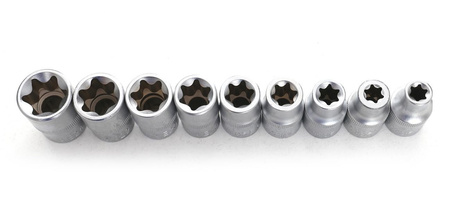 Zestaw Nasadek Torx 9cz. KD10227 Walizka !