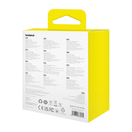 Magnetyczny mini powerbank Baseus 5000mAh, USB-C 20W (czarny)