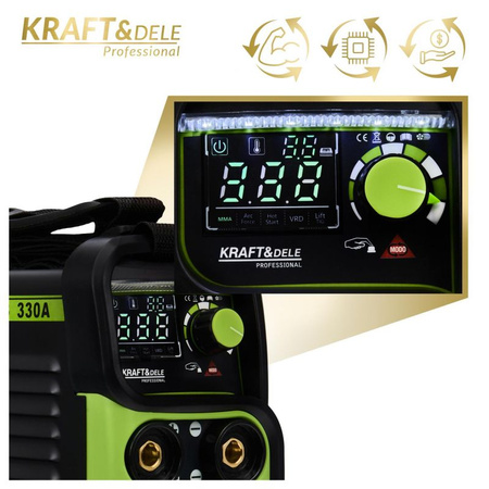 Spawarka inwertorowa 330A MMA TIG LIFT VRD KD1783