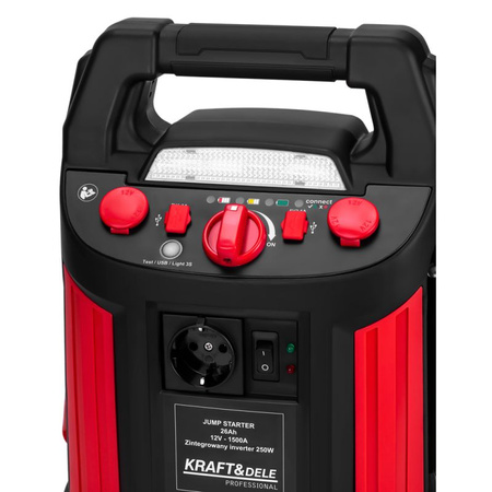 JUMP-STARTER 1200/700A 26Ah 12V INWERTER KD5347