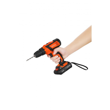 Zestaw wiertarko-wkrętarka 21V 2Ah + akcesoria KD3356