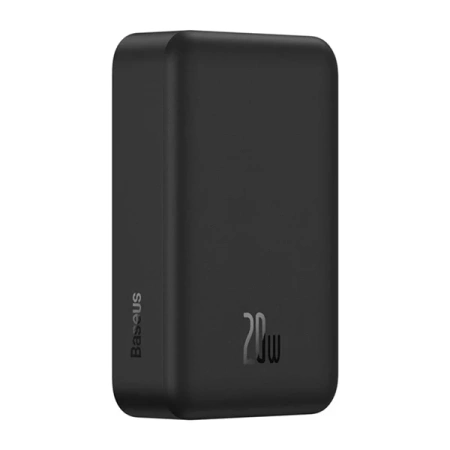 Powerbank magnetyczny Baseus Magnetic Mini 20000mAh, USB-C 20W MagSafe (czarny)